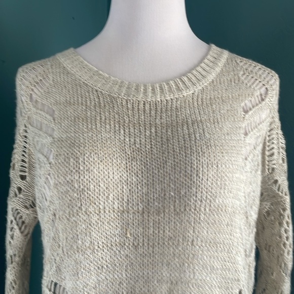 Staring at stars Cream Sweater from anthropology - Picture 5 of 8